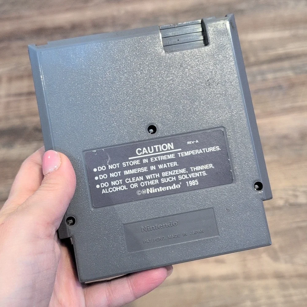 Nintendo Gray Game Cartridge - Super Mario Bros. / Duck Hunt - Picture 3 of 5